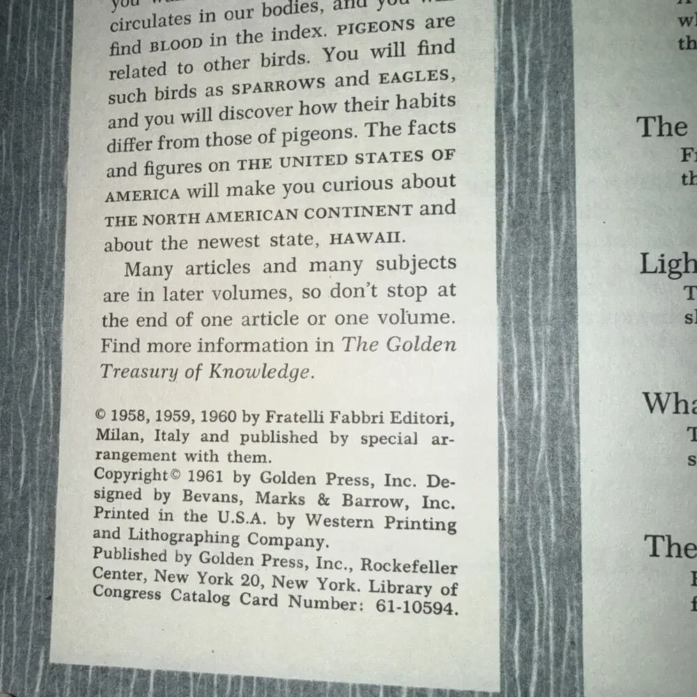 Golden Press golden treasury